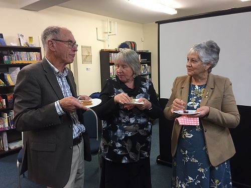 Stephen Grant DDTB Chair with the Ven Jan Clark and Rev’d Liz Cheyne (Dio Council).