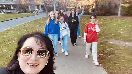 Tour at Canterbury University