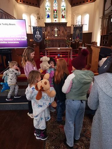 Children Gathering as part of the service