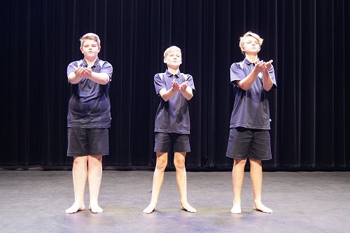 From left; Jack Lockhart, Kaleb McNally, Michael Cowie