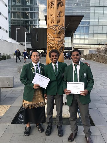 Ofa Puleiku, Jack Mudu and Euriel Mudu