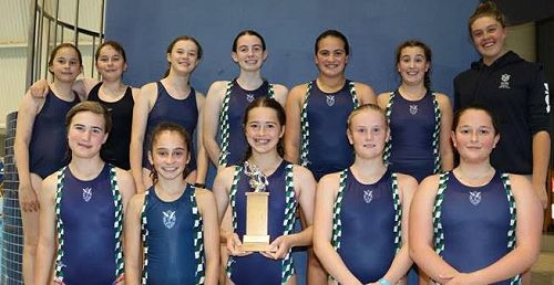 Intermediate Water Polo team