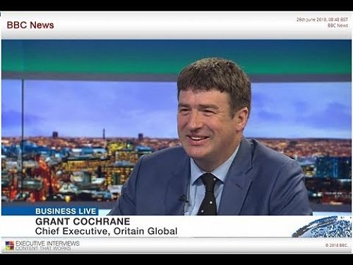 Oritain and BBC Business Live: CEO Grant Cochrane 