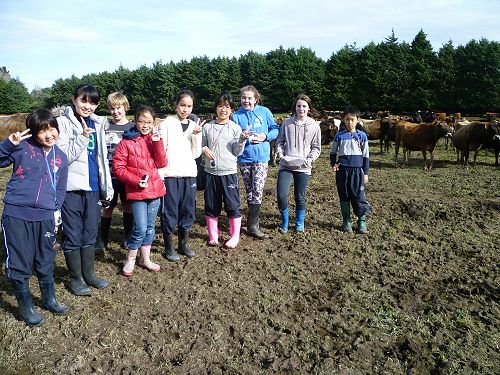 Japanese Students enjoying school life at Cobham and activities around Christchurch
