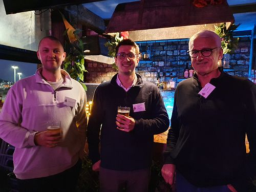 James Tranter (2010-2014), Will Chambers (2010-2014), and Brian Fitzgerald (1969-1973). 