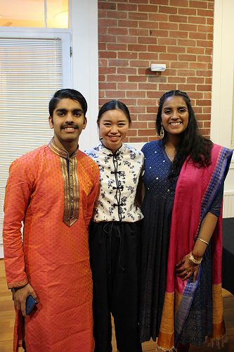 Members wear their cultural garments