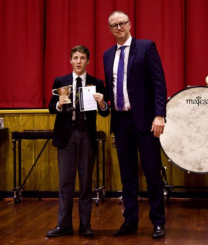 Campbell Wood with Mr Power