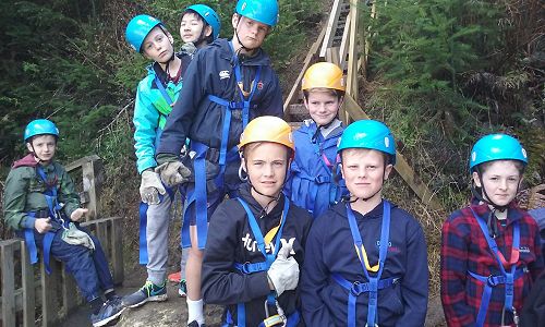 Adventures at Year 7 Camp survival. 