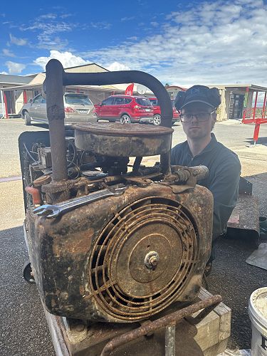 Dan Newtons work experience at Industrial Heritage Park