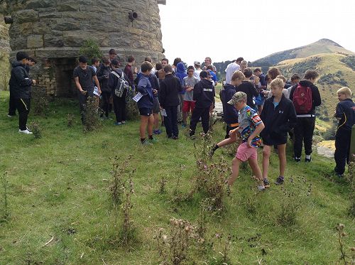 Lime Kilns.  Otago Peninsula.  Year 9 Science Field Trip.  