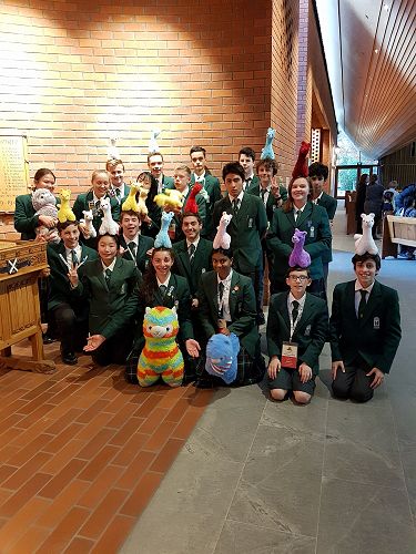 The team at the St Andrews round of the Scholars Cup