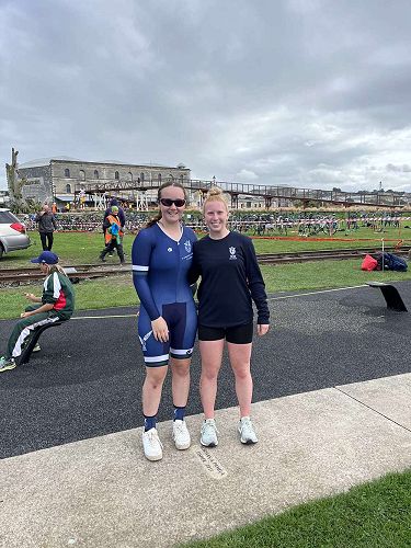 Kayla and Faith - Year 13 legends!