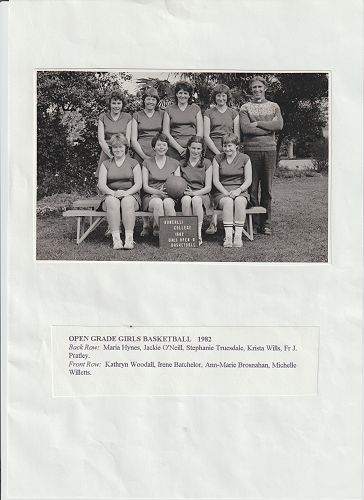 Open Grade Girls Basketball 1982