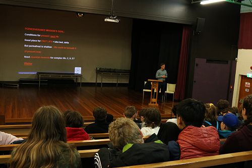 Dr James Scott - Geology and Mars Talk 