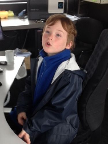 Tyler at the Bus Exchange Control Room