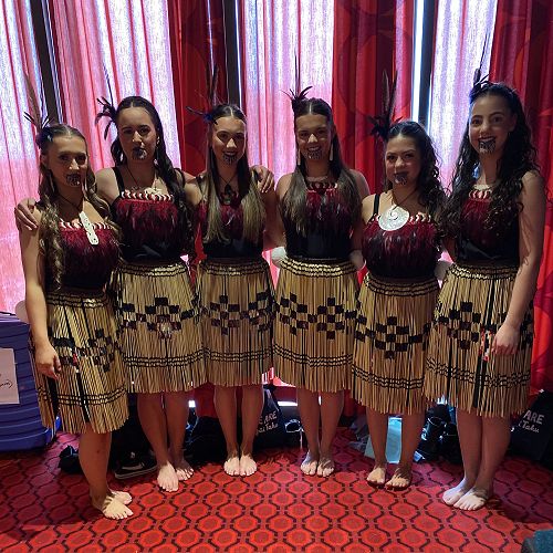 Kītea Shankland, Tenaya Kireka, Charlie McCoy, Stella Crossan, Aromea Lee-Reiri, and Dylan McCoy.