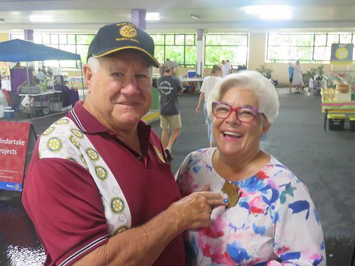 So Joe has finally figured out who the District Governor is!