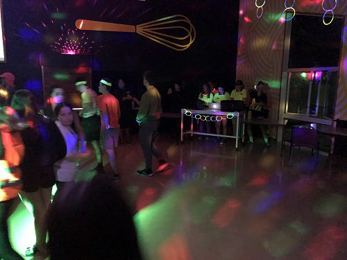 The Sonninghill Year 13 DJs did an excellent job of song selection.