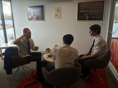 Blood Donation - Hamish Simpson, Robbie Pugh & George Gibbs