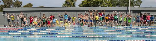 2018 ~ Year 13 Swimming Sports Group Photo