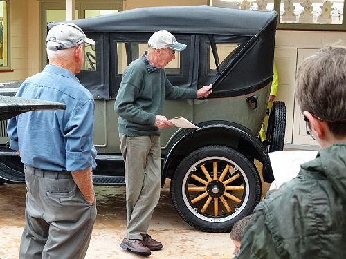Graham Rae and Lindsay Prentice explain about their cars