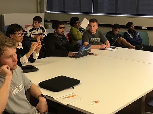 Workshop 2 listening to Conrad Anderson's Finance 