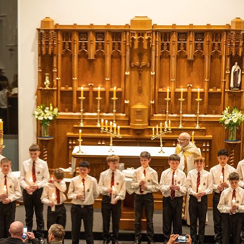 Twenty-three boys who were baptised.