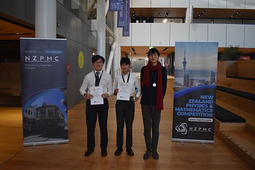 New Zealand Physics and Maths Competition.