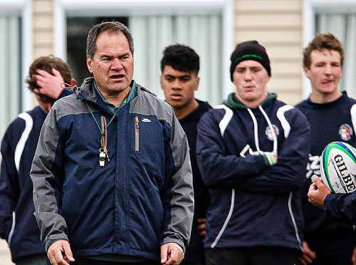 Dave Rennie joins PNBHS 1st XV for their Training Camp