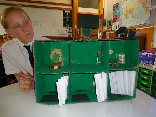 Bobbi Fleming-Wilson has a passion for neurology and created a potential model of the Neurology Ward for the new Dunedin hospital.