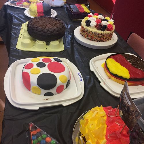 More cake - German themed - and 'lecker'!
