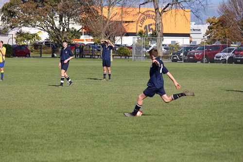 Junior XI Football v Rongotai College