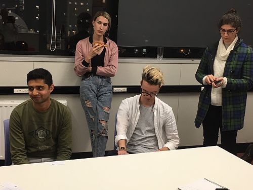 AJ, Charlotte, Finn and Rossana