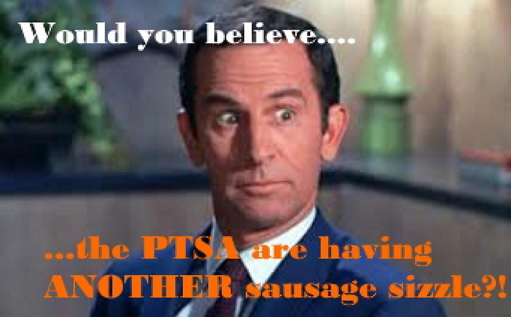 Who doesn't love a sausage sizzle? — Thank you for a great term