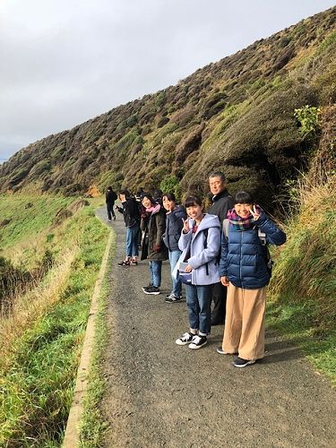 Hibiya High School visit