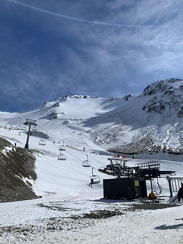 View of the chairlift at Porters 