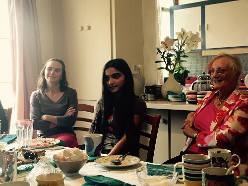 Kaaren Mathias, Sharhira Mathias and Ann Gilroy