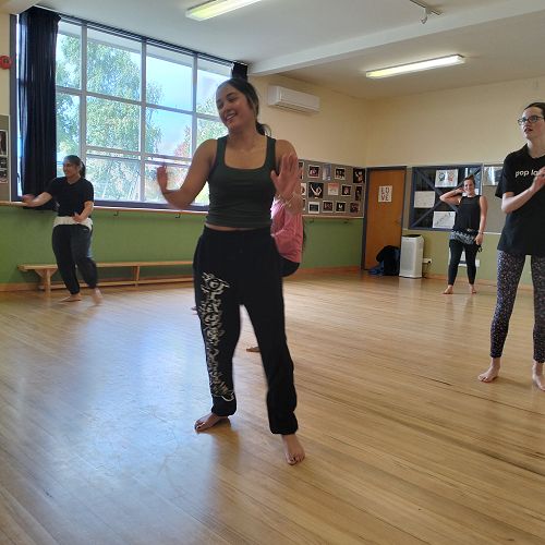 Senior dance afro fusion class