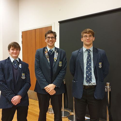 Tristan Brown, Massimo Pezzuto and Caellan Agnew