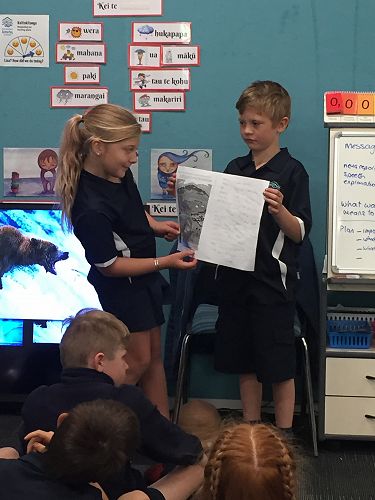 Chloe and Jayden had lots of uses for water!