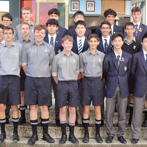 Presentation of Super Eight Academic Badges