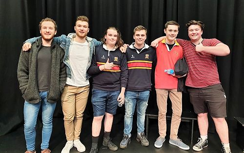 Pawel Gall, Romek Gall, Daniel Fogarty, Will Topham, Comac Gallagher and Jacob Brown