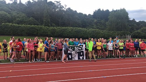 The Girls chanting at this year 2019 Athletics sports day lead by Ashlee Turner and Abby Griffin. 