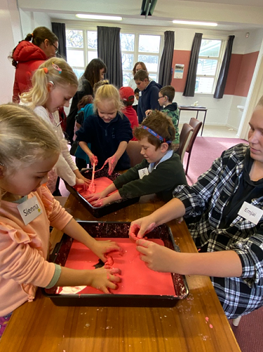 The chemistry station 