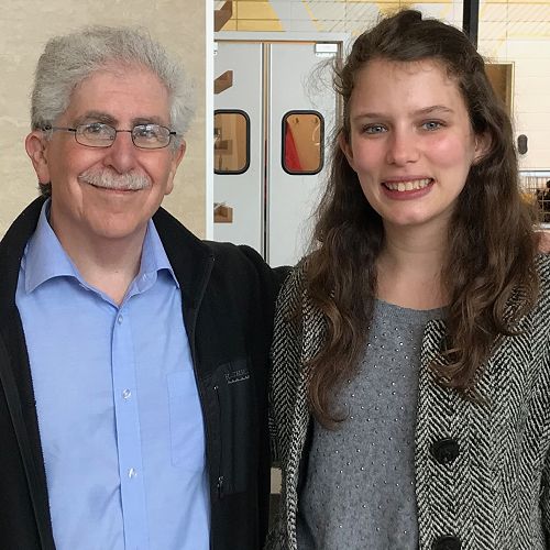 Dr Richard Stein and Ally Bain