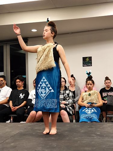 Jorja Hutton, winner of the English competition