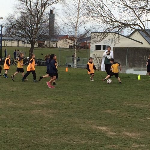 Soccer tournament - Room 7 vs Room 10 2-2 draw