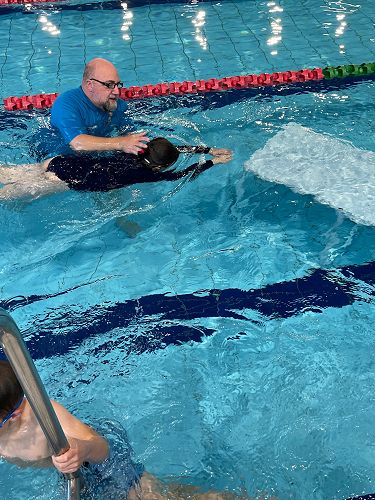 Swimming at Graham Condon