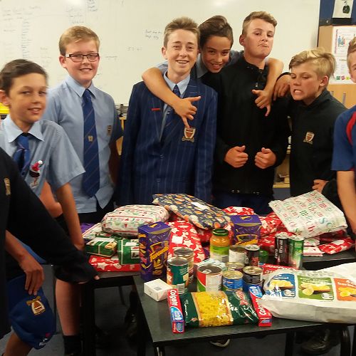 RIMA - Last activity for the year - donation of Christmas presents and groceries to give to City Mission