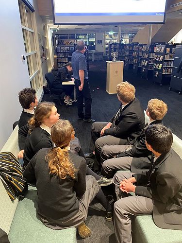 Teams gather for quiz time